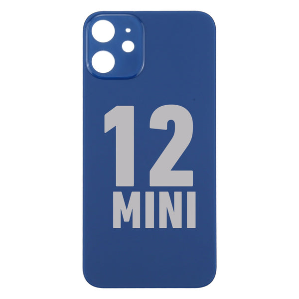 iPhone 12 mini Cristal Trasero Con Orificio De Camara Mas Grande (No Logo) (Todos Los Colores)