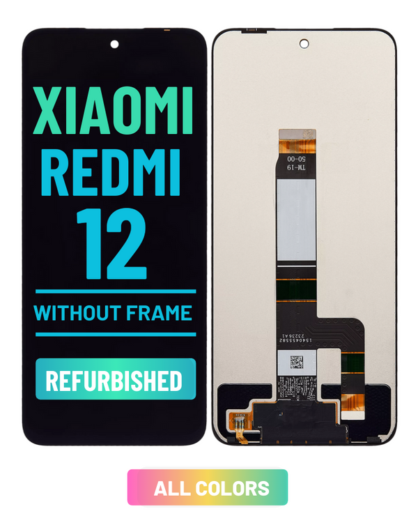 Xiaomi Redmi 12 Pantalla LCD Sin Bisel (Reacondicionada) (Todos Los Colores)
