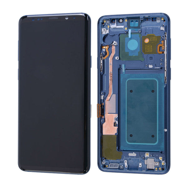Samsung Galaxy S9 Plus OLED Pantalla De Remplazo Con Bisel (Aftermarket Incell) (Coral Blue)