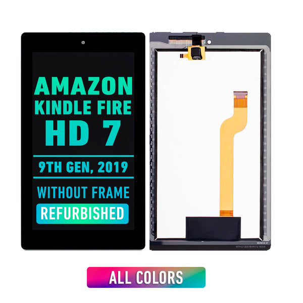 Amazon Fire HD 7 (9 Na Gen, 2019) Pantalla LCD Sin Bisel De Reemplazo (Reacondicionada)