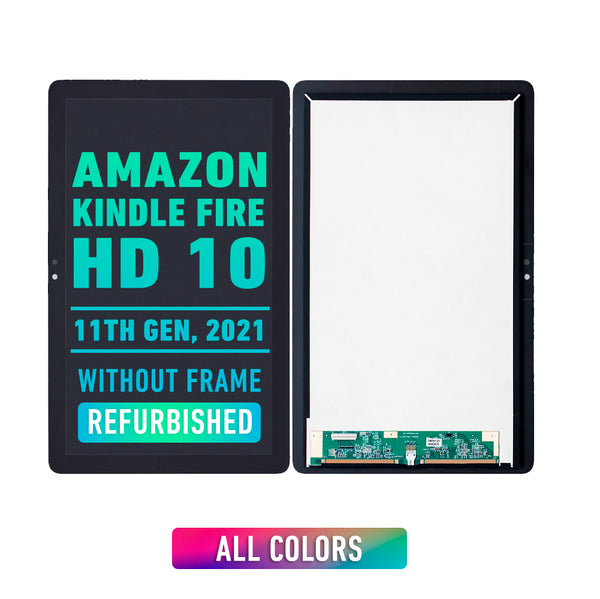 Amazon Fire HD 10 (11 Va Gen, 2021) Pantalla LCD Sin Bisel De Reemplazo (Reacondicionada)