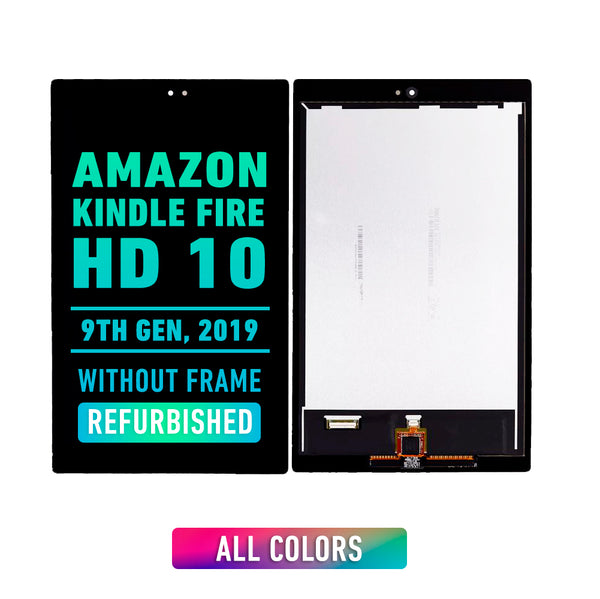 Amazon Fire HD 10 (9 Na Gen, 2019) Pantalla LCD Sin Bisel De Reemplazo (Reacondicionada)