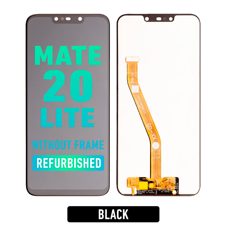 Huawei Mate 20 Lite Pantalla LCD De Reemplazo Sin Bisel (Reacondicionada) (Negro)