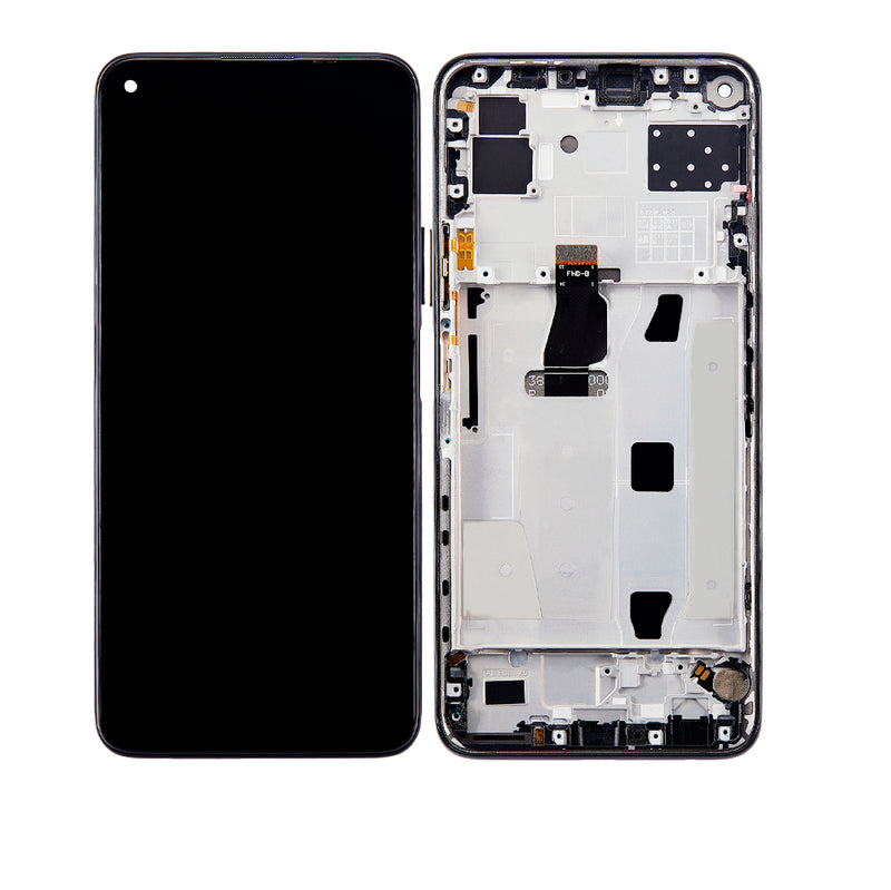 Huawei P40 Lite 5G Pantalla LCD De Reemplazo Con Bisel (Reacondicionada) (Negro Medianoche)