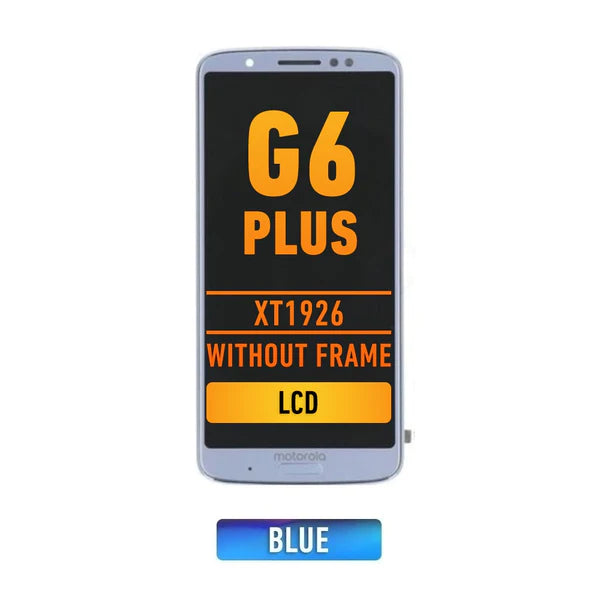 Motorola G6 Plus (XT1926) Pantalla LCD Sin Bisel (Azul)