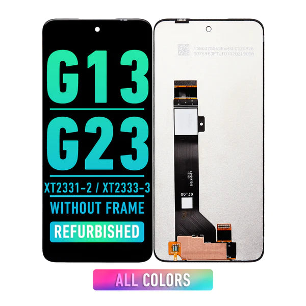 Motorola Moto G13 (XT2331-2 / 2023) / G23 (XT2333-3 / 2023) Pantalla LCD Sin Bisel (Reacondicionada) (Todos Los Colores)