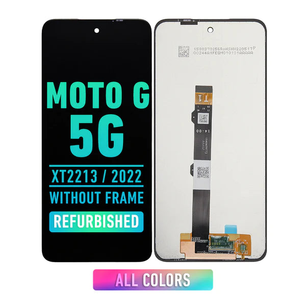 Motorola Moto G 5G (XT2213 / 2022) Pantalla LCD Sin Bisel (Reacondicionada) (Todos Los Colores)