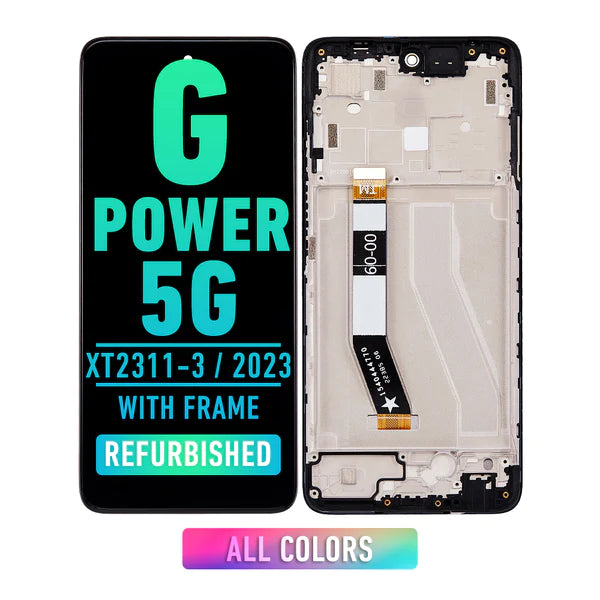 Motorola Moto G Power 5G (XT2311-3 / 2023) Pantalla LCD Con Bisel (Reacondicionada) (Todos Los Colores)