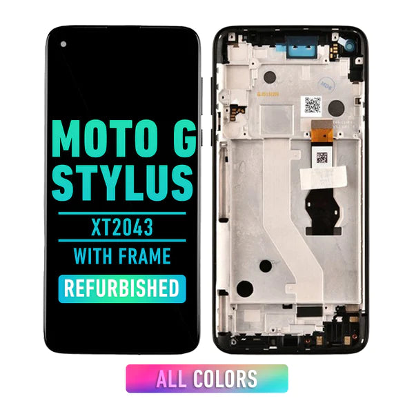 Motorola Moto G Stylus 6.4 (XT2043) Pantalla LCD Con Bisel (Reacondicionada) (Todos Los Colores)
