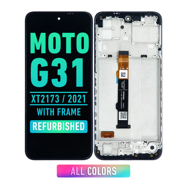 Motorola Moto G31 (XT2173 / 2021) OLED Pantalla OLED Con Bisel (Reacondicionada) (Todos los Colores)