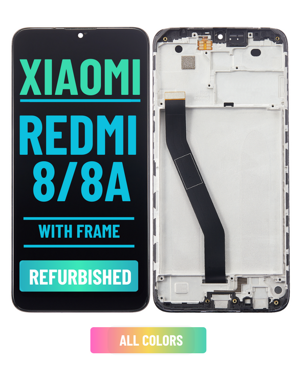 Xiaomi Redmi 8 / 8A Pantalla LCD De Reemplazo Con Bisel (Reacondicionada) (Todos Los Colores)