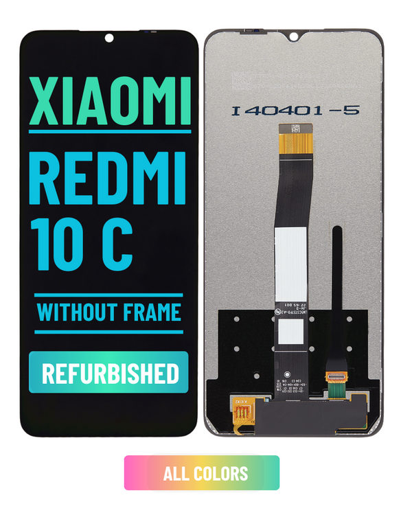 Xiaomi Redmi 10C Pantalla LCD De Reemplazo Sin Bisel (Reacondicionada) (Todos Los Colores)