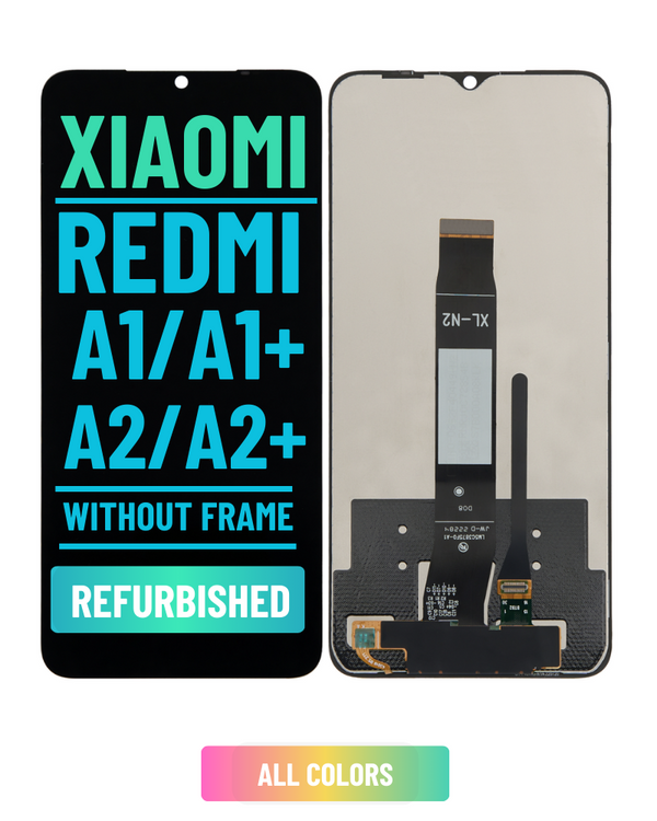 Xiaomi Redmi A1 / A1 Plus /  A2 / A2 Plus Pantalla De Remplazo Sin Bisel (Reacondicionada) (Todos Los Colores)