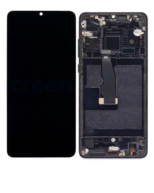 Huawei P30 - Pantalla OLED De Reemplazo Con Bisel (Reacondicionada) (Negro)