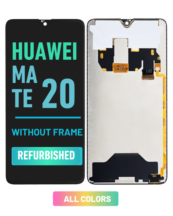 Huawei Mate 20 Pantalla LCD De Reemplazo Sin Bisel (Reacondicionada) (Todos Los Colores)