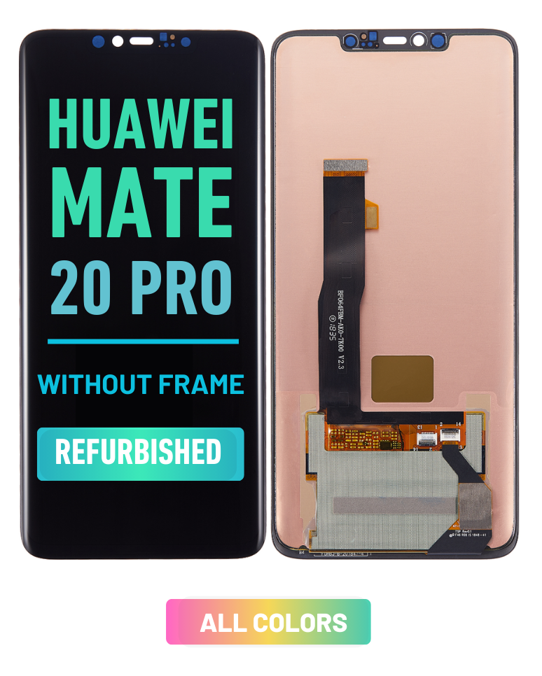Huawei Mate 20 Pro Pantalla OLED De Reemplazo (Sin Bisel) (Reacondicionada) (Todos Los Colores)