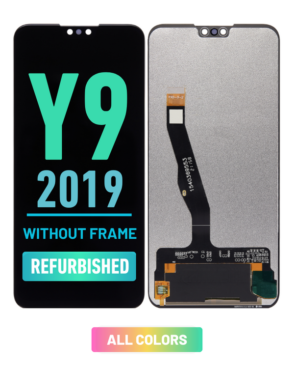 Huawei Y9 (2019) Pantalla LCD De Reemplazo Sin Bisel (Reacondicionada) (Todos Los Colores)
