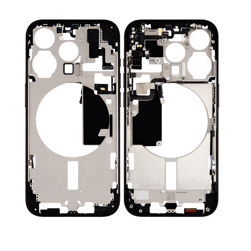 iPhone 15 Pro  Housing Del Medio (Sin Cristal) Con Boton De Encendido Y Volumen  (US Version) (All Colors)