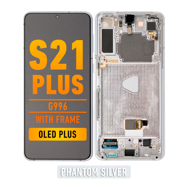 Samsung Galaxy S21 Plus OLED  Pantalla De Remplazo Con Bisel (OLED PLUS) (Phantom Silver)