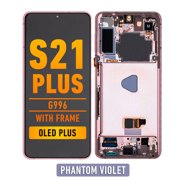 Samsung Galaxy S21 Plus OLED  Pantalla De Remplazo Con Bisel (OLED PLUS) (Phantom Violet)