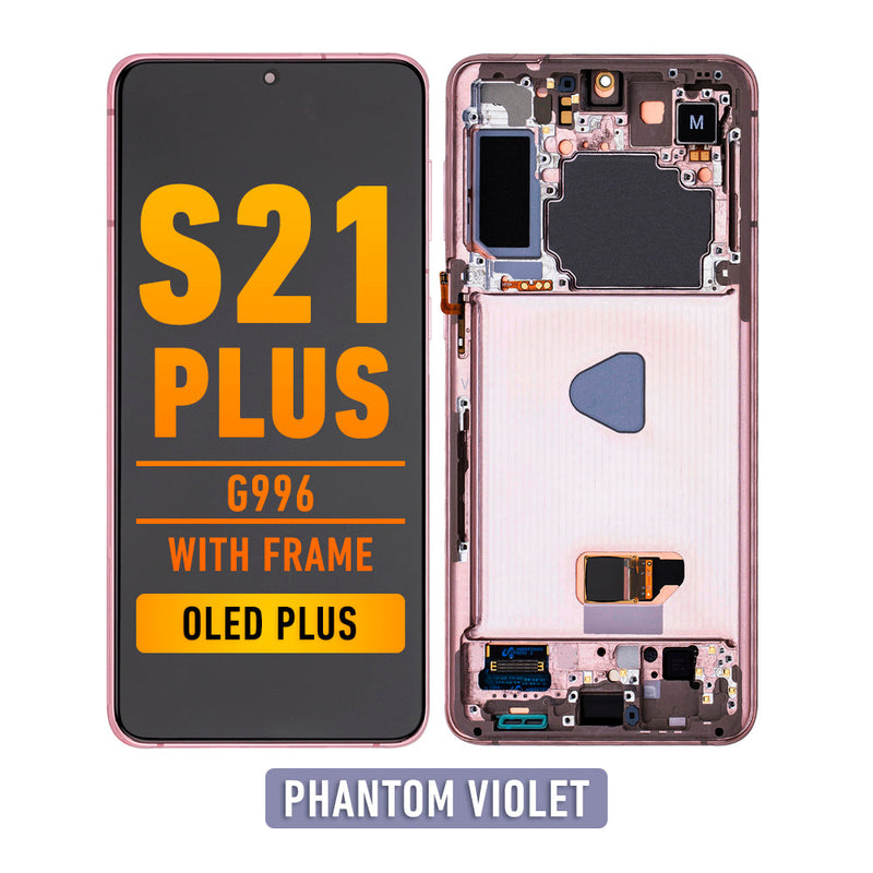 Samsung Galaxy S21 Plus OLED  Pantalla De Remplazo Con Bisel (OLED PLUS) (Phantom Violet)