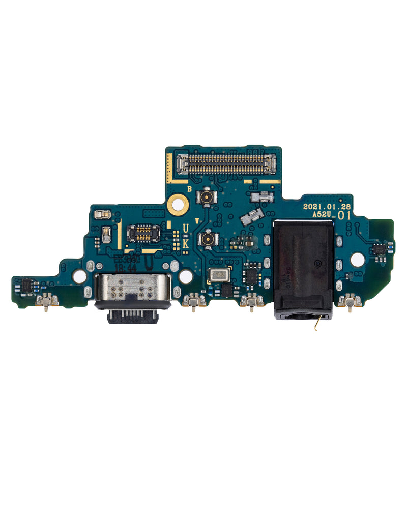 Samsung Galaxy A52 4G (A525 / 2021) / A52 5G (A526 / 2021) Placa Pin de Carga Jack de Audio (Version US)