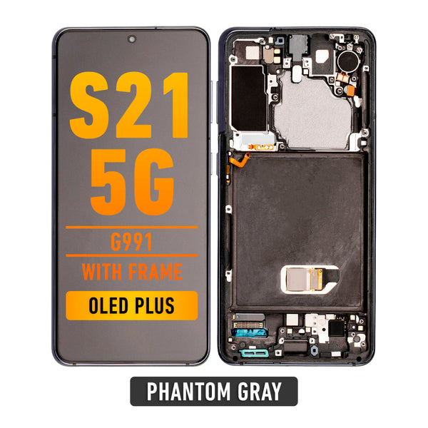 Samsung Galaxy S21 5G OLED  Pantalla De Remplazo Con Bisel (OLED PLUS) (Phantom Gray)