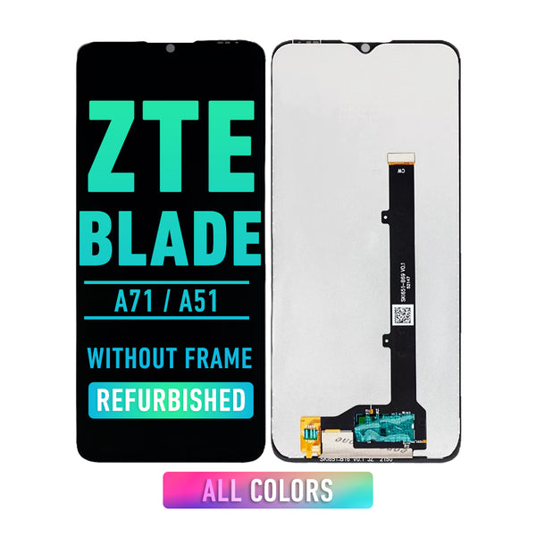ZTE Blade A71 (A7030) A51 Pantalla LCD Sin Bisel (Reacondicionada) (Todos Los Colores)