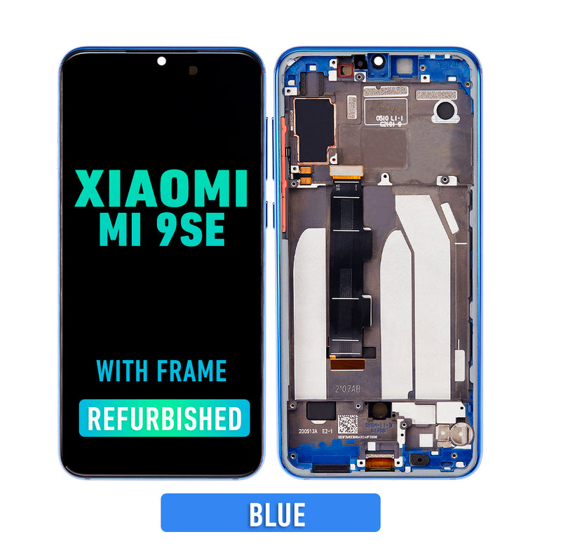 Xiaomi MI 9SE Pantalla OLED De Reemplazo Con Bisel (Reacondicionada) (Azul)