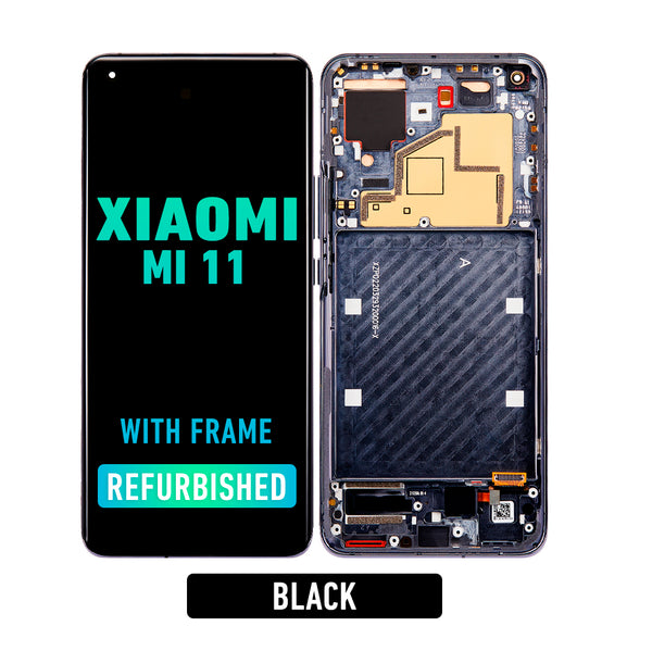 Xiaomi MI 11 Pantalla OLED De Reemplazo Con Bisel (Reacondicionada) (Negra)