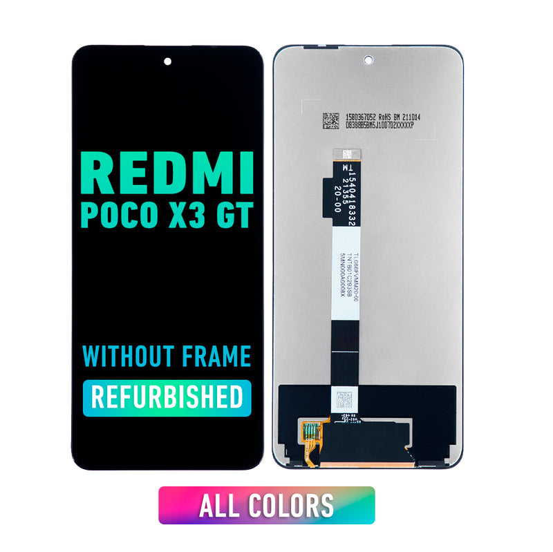 Xiaomi POCO X3 GT Pantalla LCD De Reemplazo Sin Bisel (Reacondicionada) (Todos Los Colores)