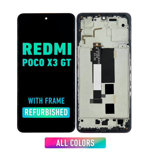Xiaomi POCO X3 GT Pantalla LCD De Reemplazo Con Bisel (Reacondicionada) (Todos Los Colores)