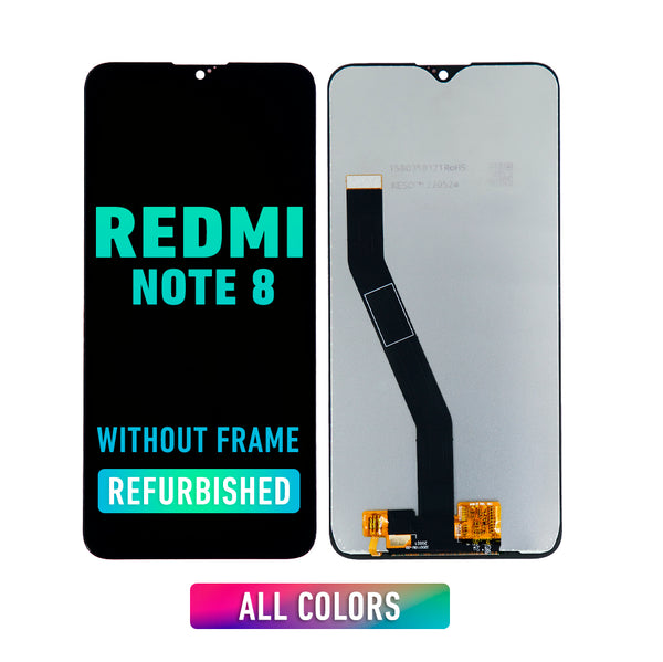 Xiaomi Redmi Note 8 Pantalla LCD De Reemplazo Sin Bisel (Reacondicionada) (Todos Los Colores)