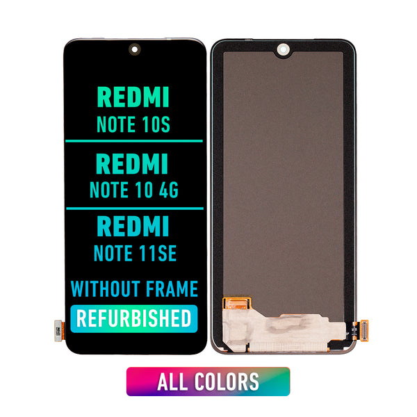 Redmi Note 10S / Note 10 4G / Note 11 SE / Pantalla OLED De Reemplazo Sin Bisel (Reacondicionada) (Todos Los Colores)