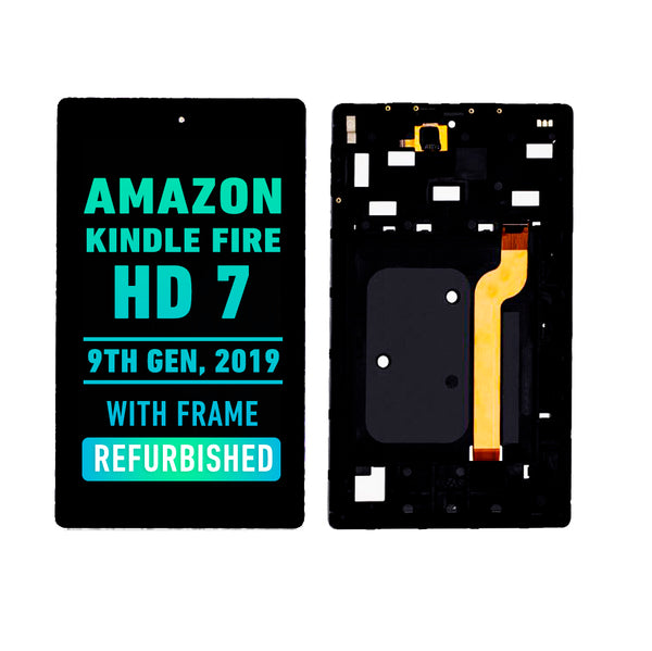 Amazon Fire HD 7 (9 Na Gen, 2019) Pantalla LCD Con Bisel De Reemplazo (Reacondicionada)