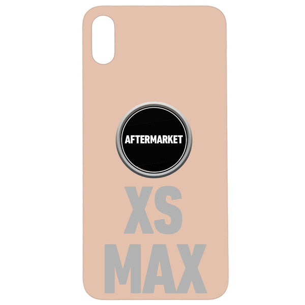 iPhone XS Max Cristal Trasero Con Orificio De Camara Mas Grande (No Logo) (Todos Los Colores)