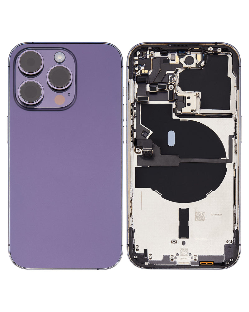 iPhone 14 Pro Housing Con Piezas Pequeñas (Todos Los Colores) (US Version) (No Logo) (All Colors)