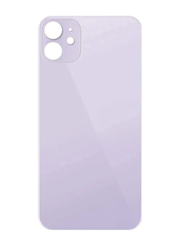 iPhone 11 Cristal Trasero Con Orificio De Camara Mas Grande (No Logo) (Todos Los Colores)