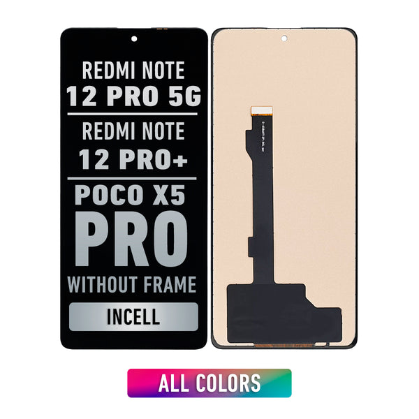 Xiaomi Redmi Note 12 Pro Plus / Redmi Note 12 Pro / Poco X5 Pro Pantalla LCD Sin Bisel (Incell) (Todos Los Colores)