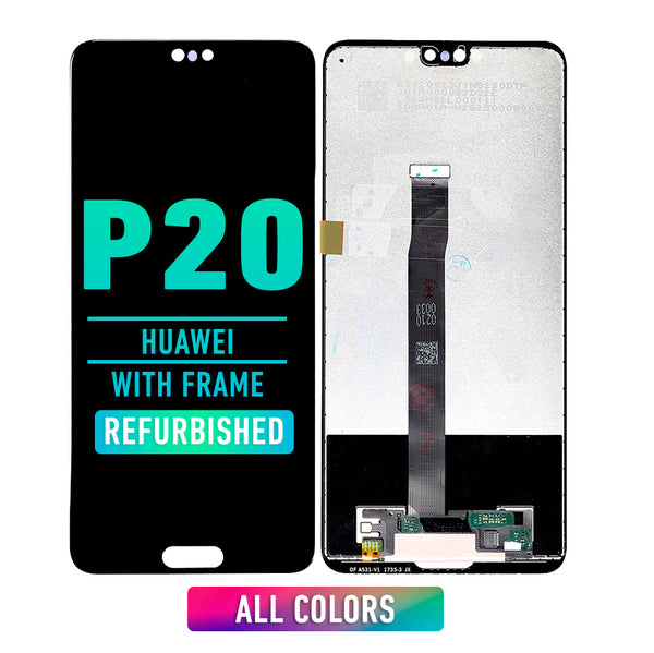 Huawei P20 Pantalla LCD De Reemplazo Sin Bisel (Reacondicionada) (Todos Los Colores)