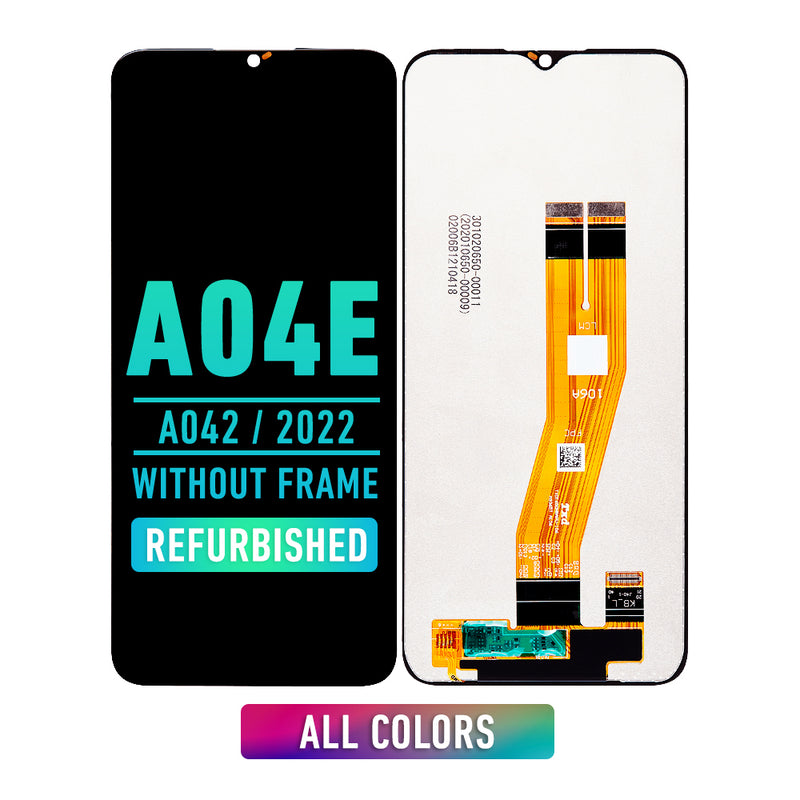 Samsung Galaxy A04e (A042 / 2022) Pantalla Sin Bisel (Reacondicionada) (Todos Los Colores)