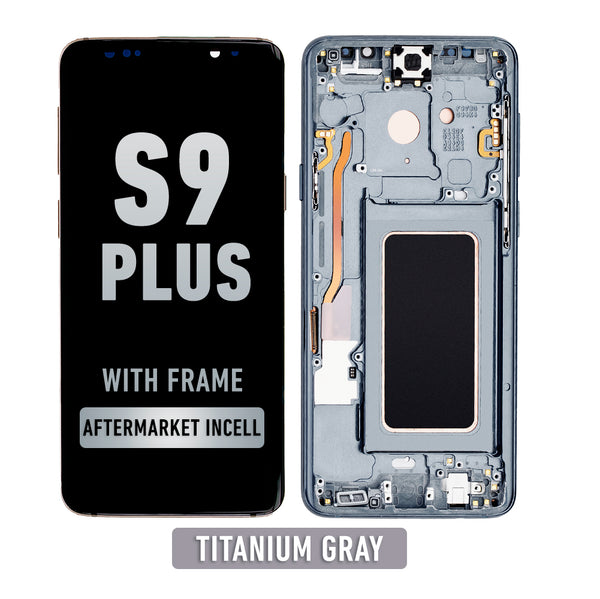 Samsung Galaxy S9 Plus OLED Pantalla De Remplazo Con Bisel (Aftermarket Incell) (Titanium Gray)