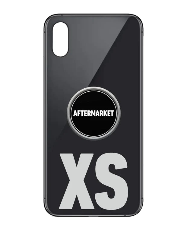 iPhone XS Cristal Trasero Con Orificio De Camara Mas Grande (No Logo) (Todos Los Colores)