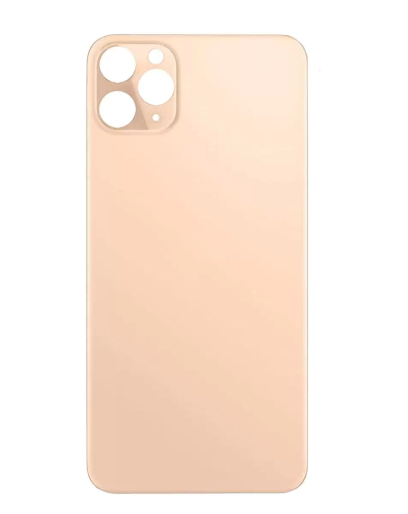 iPhone 11 Pro Max Cristal Trasero Con Orificio De Camara Mas Grande (No Logo) (Todos Los Colores)