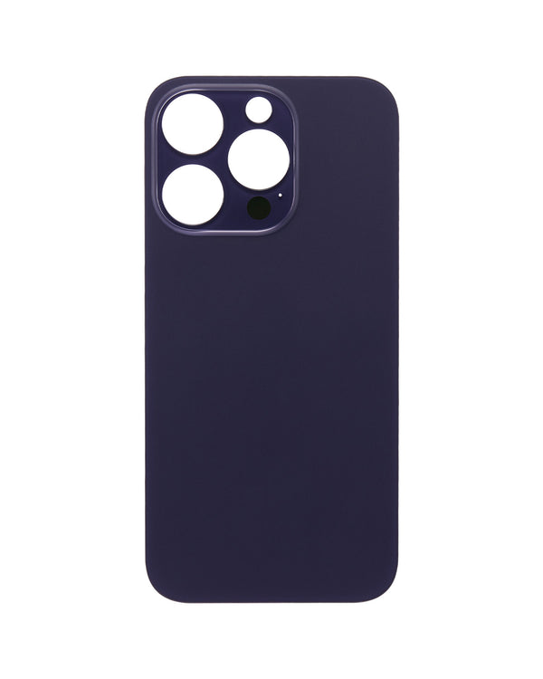 iPhone 14 Pro Max Cristal Trasero Con Agujeros De Camara Grande (No Logo) (Todos Los Colores)