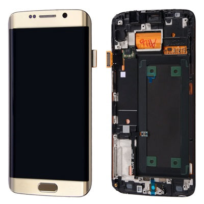 Samsung Galaxy S6 Edge Pantalla Con Bisel (Premium) (AT&T / T-Mobile / Version INT) (Dorado Platino)
