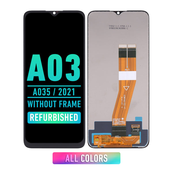 Samsung Galaxy A03 (A035 / 2021) Pantalla Sin Bisel (Reacondicionada) (Todos Los Colores)