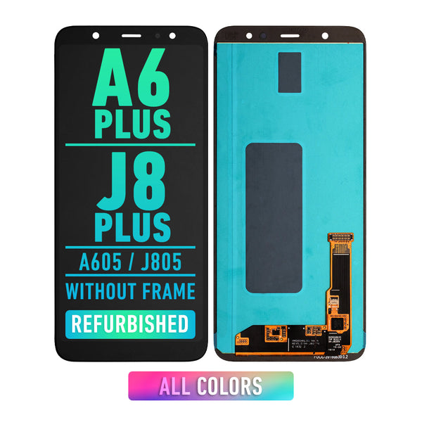 Samsung Galaxy A6 Plus (A605 / 2018) / J8 Plus (J805 / 2018) OLED Sin Bisel (Reacondicionada) (Todos Los Colores)