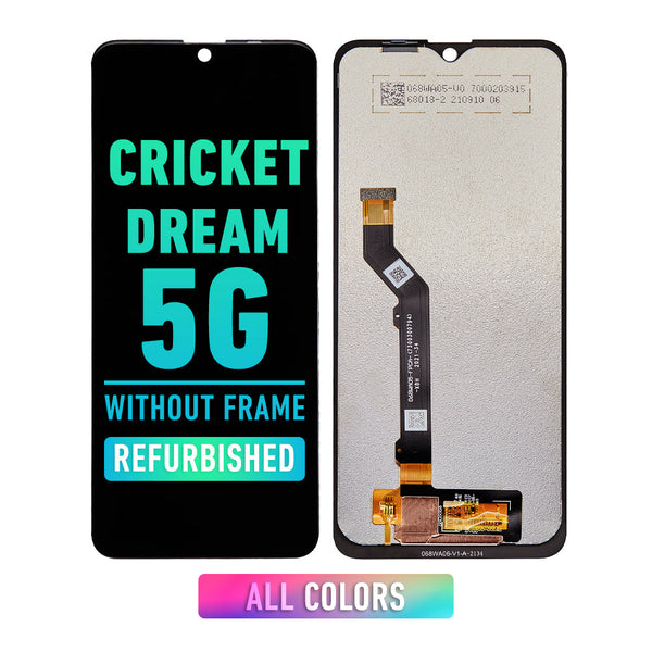 Cricket Dream 5G Pantalla LCD Sin Bisel (Reacondicionada) (Todos Los Colores)