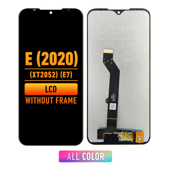 Motorola Moto E (2020) (XT2052) (E7) Pantalla LCD Sin Bisel (Reacondicionada) (Todos Los Colores)